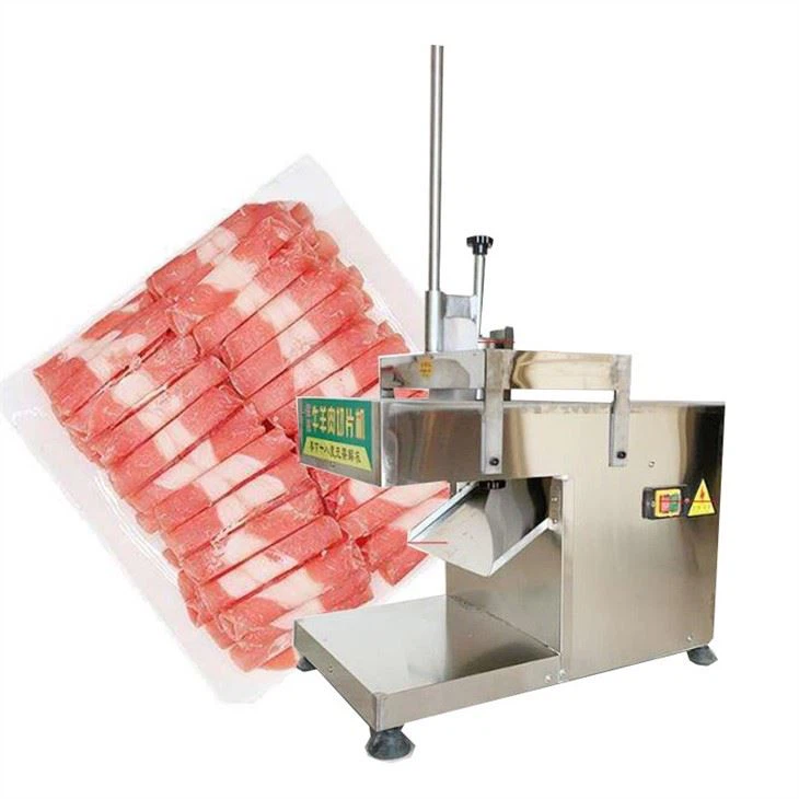Fresh Pork Beef Meat Slice Slicing Machine