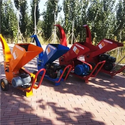 Farm Garden Bensín Wood Chipper Machine