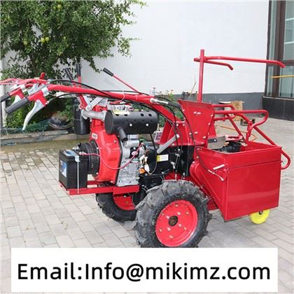 One Row Corn Harvester Mini Maize Harvester Machine