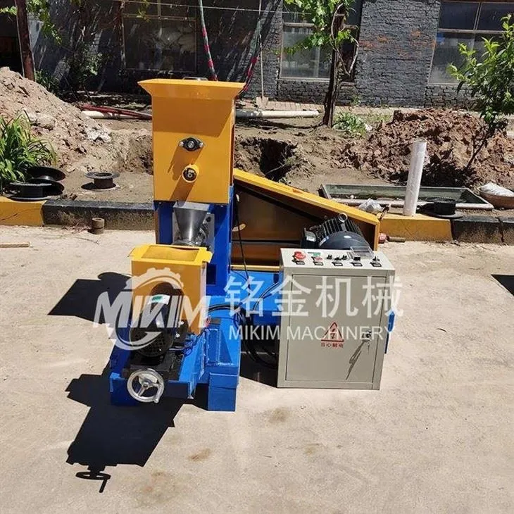 Animal Pellet Floating Fish Feed Extruder