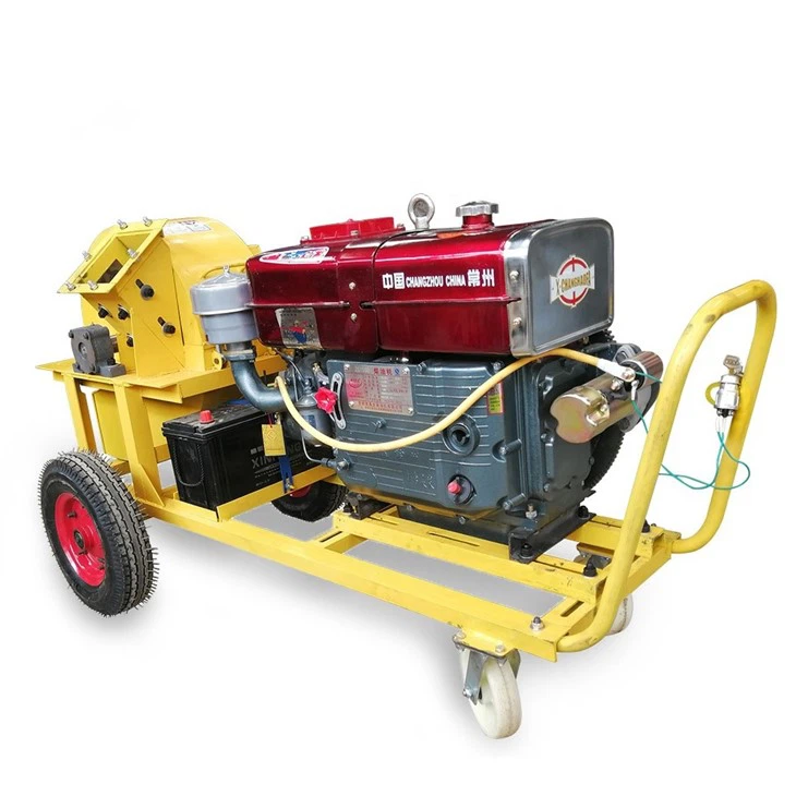 Mismunandi gerðir Wood Crusher