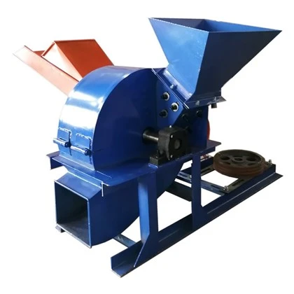 Timber Log Shredder Branch Crusher Machine