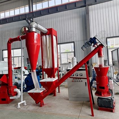 Wood Pellet Press Line